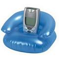 Inflatable Transparent Sofa Shape Cell Phone Stand